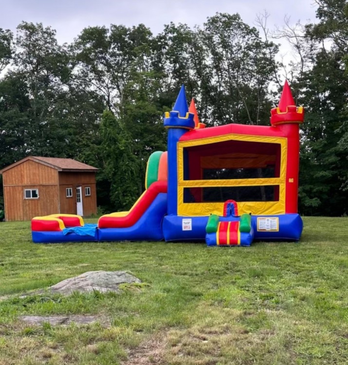 Castle Bounce w/ Dual Lane Slide Epic Party Rentals Howell NJ