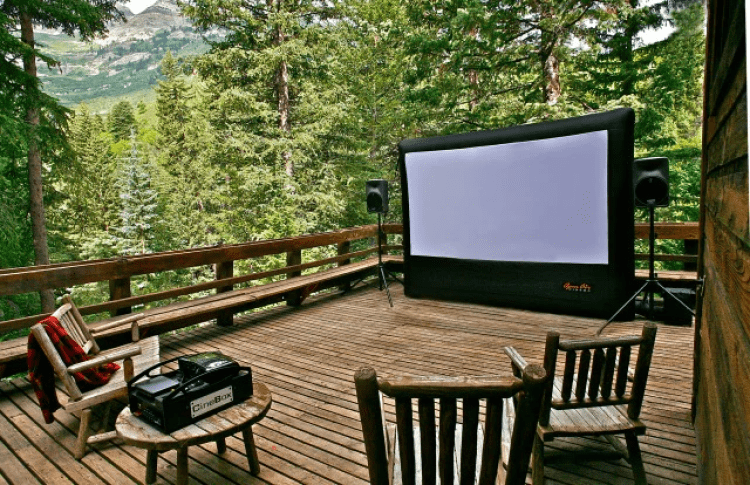Large 12 FT Inflatable Movie Screen