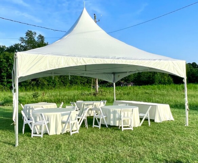 Tents, Tables, Chairs